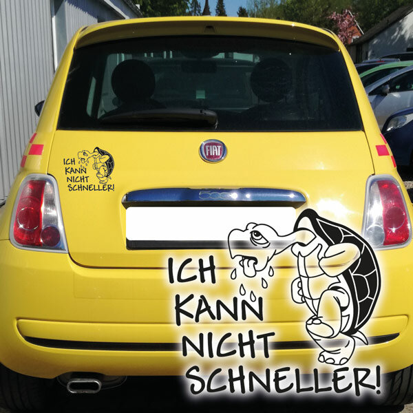 Autosticker sind erlaubt – aber wie und mit was darf ich mein Auto  verzieren?