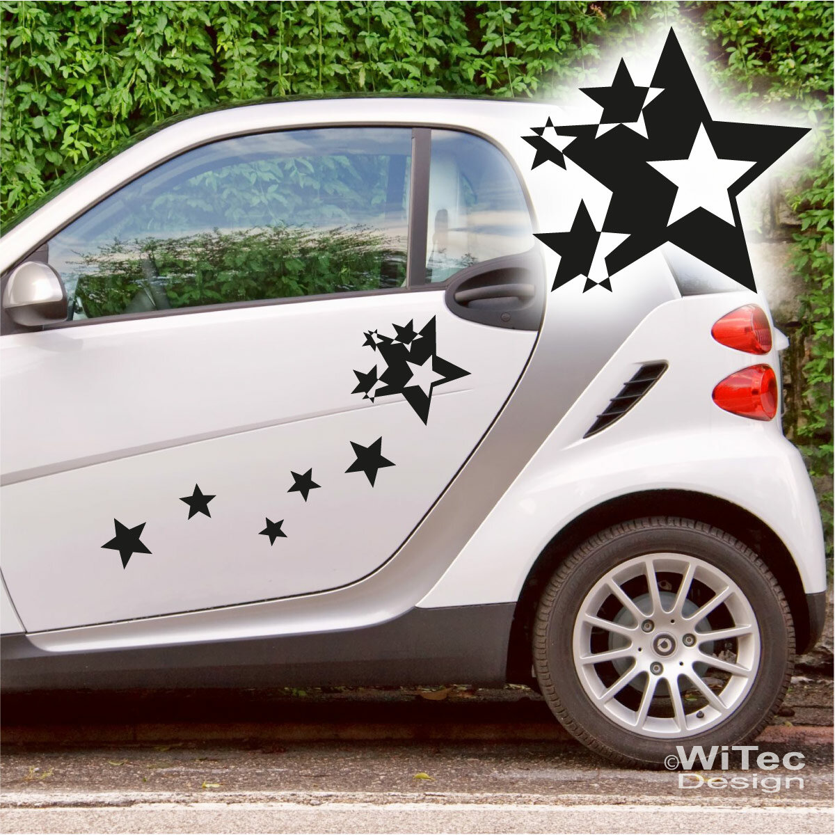Stickeraffe Auto Aufkleber Sterne Stars Fun Sticker Heckscheibenaufkl, 7,99  €