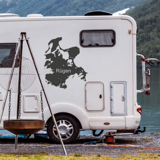 Wohnmobil Aufkleber Rügen Insel Wohnwagen Camper Womo