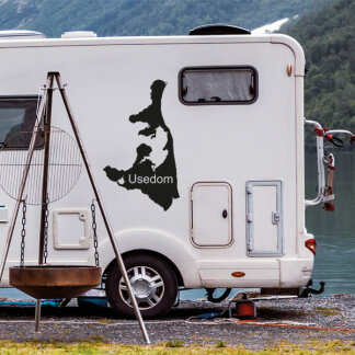 Wohnmobil Aufkleber Usedom Insel Wohnwagen Camper Womo