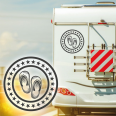 Wohnmobil Aufkleber Hawaii Sandalen Sternenkreis Wohnwagen