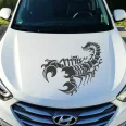Autoaufkleber Skorpion Design Aufkleber Motorhaube