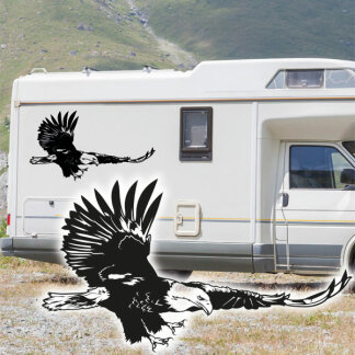 Wohnmobil Aufkleber Adler Seeadler Wohnwagen Caravan