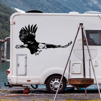 Wohnmobil Aufkleber Adler Seeadler Wohnwagen Caravan