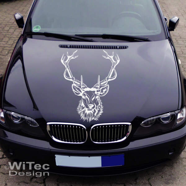 Autoaufkleber Hirsch Jagd | abc-aufkleber.de
