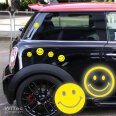 AA101 Smiley Aufkleber Set Auto Autoaufkleber Sticker