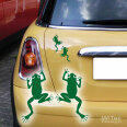 Frosch Auto Aufkleber 2er Set Autoaufkleber Sticker