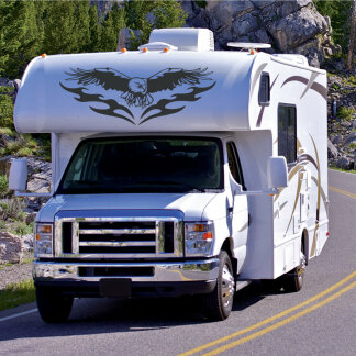 Wohnmobil Aufkleber Adler Eagle Tribal Caravan Wohnwagen