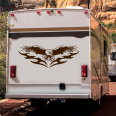 Wohnmobil Aufkleber Adler Eagle Tribal Caravan Wohnwagen