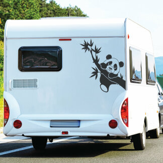 Wohnmobil Aufkleber niedlicher Panda Bär Aufkleber Womo