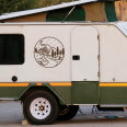 Wohnmobil Aufkleber Wolf Landschaft Wohnwagen Caravan