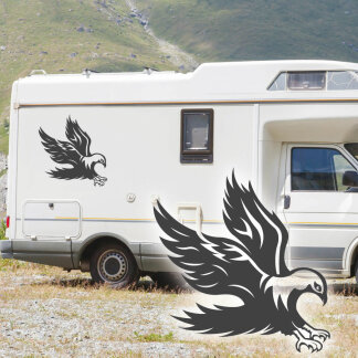 Wohnmobil Aufkleber Adler Eagle Wohnwagen Camper