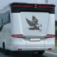 Wohnmobil Aufkleber Adler Eagle Wohnwagen Camper