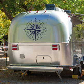 Wohnmobil Aufkleber Kompass Windrose Wohnwagen Caravan