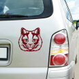 Autoaufkleber British Kurzhaar Katze Auto Aufkleber