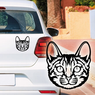 Autoaufkleber Bengal Katze Auto Aufkleber