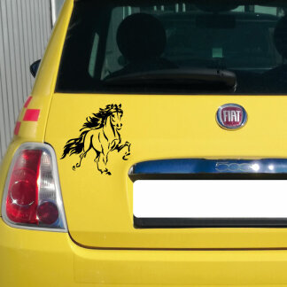 Autoaufkleber Islandpferd Pony