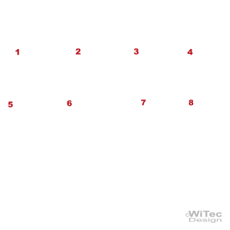 Hexen Autoaufkleber 2er SET Auto Aufkleber Gothik