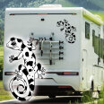 Wohnmobil Aufkleber Gecko Gekko Echse