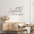 Wandtattoo Zuhause ist es am schönsten