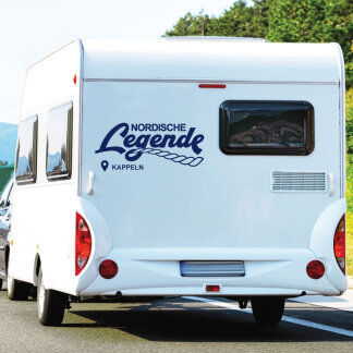 Wohnmobil Aufkleber Nordische Legende