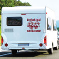 Wohnmobil Aufkleber Faultiere Einfach mal abhängen