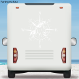 Wohnmobil Aufkleber Kompass Islandpferd