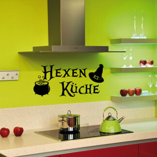 Wandtattoo Hexenküche