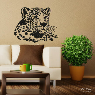 Wandtattoo Leopard Afrika