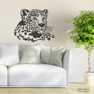 Wandtattoo Leopard Afrika