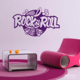 Wandtattoo ROCK´N ROLL Wandaufkleber