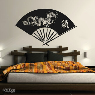 Wandtattoo Drachen China Wandaufkleber