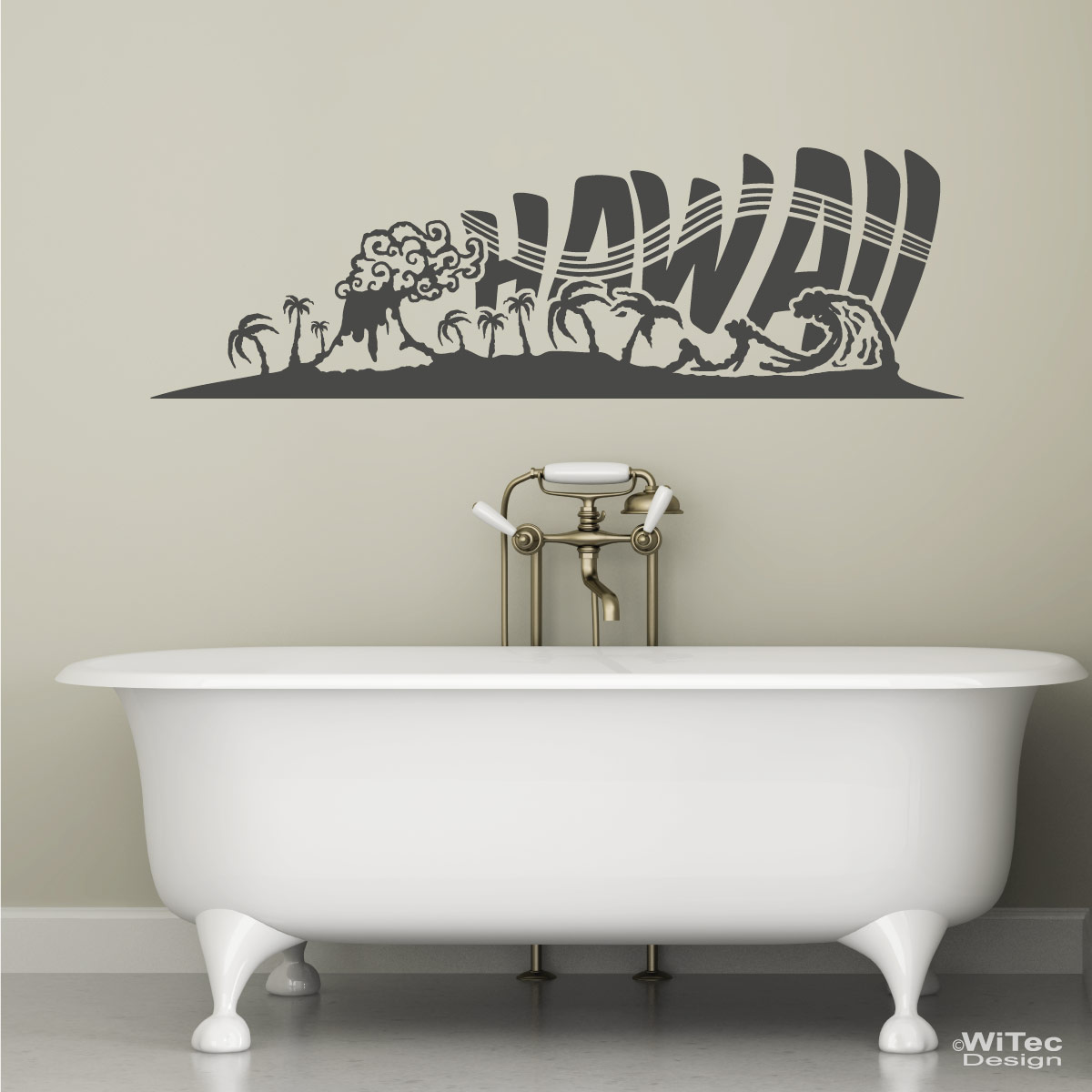 Wandtattoo Hawaii Wandaufkleber